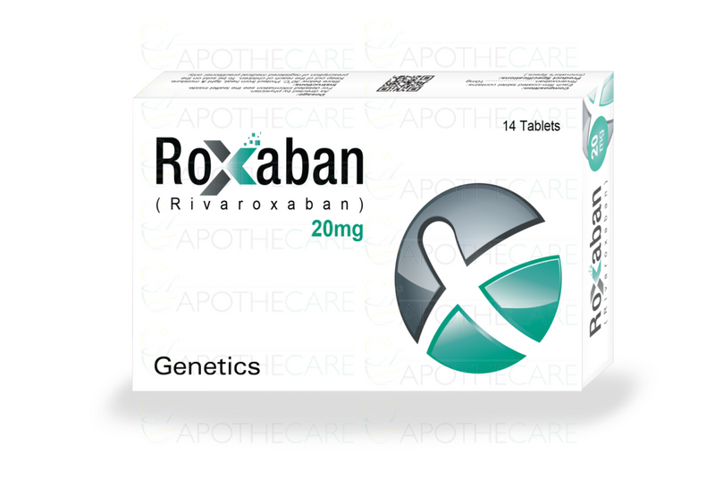 Roxaban Tab 20mg 14's