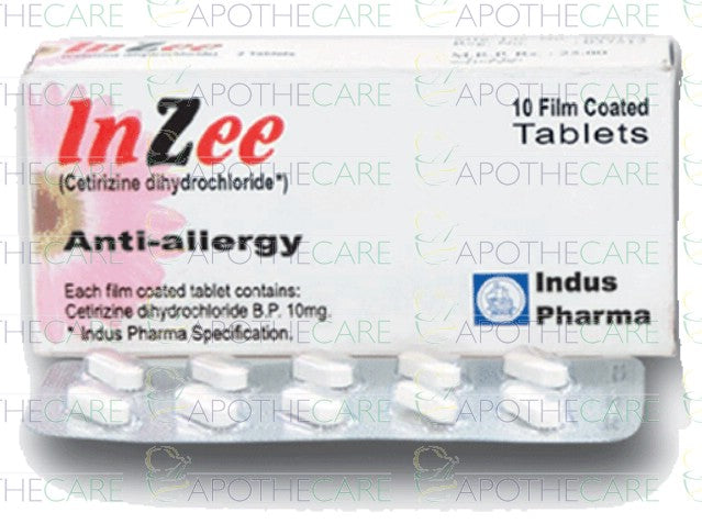 Inzee Tab 10mg 10's