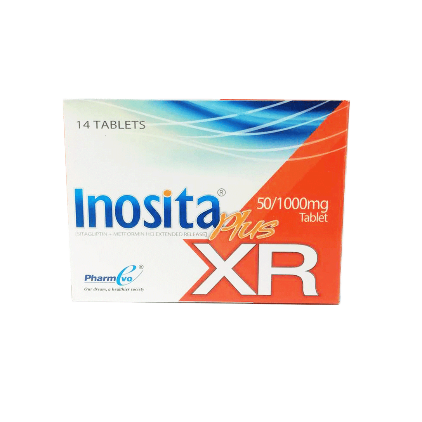 Inosita Plus XR Tab 50/1000mg 14's