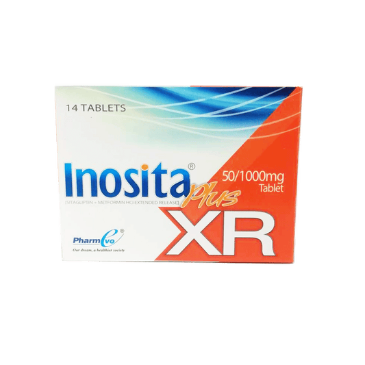 Inosita Plus XR Tab 50/1000mg 14's