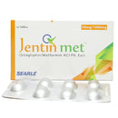 Jentin Met Tab 50mg/1000mg 14's