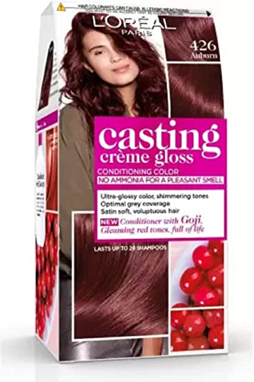 L'Oreal Paris Casting Hair Colour Gloss 426 (Aubum) Cream 1's