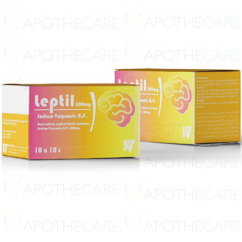 Leptil Tab 500mg 100's