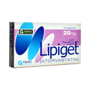 Lipiget Tab 20mg 10's