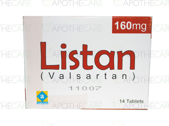 Listan Tab 160mg 2x7's