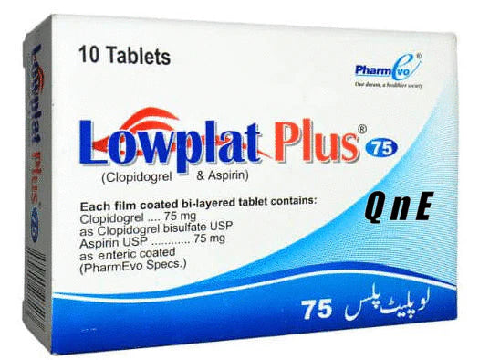 Lowplat Plus Tab 75mg/75mg 10's