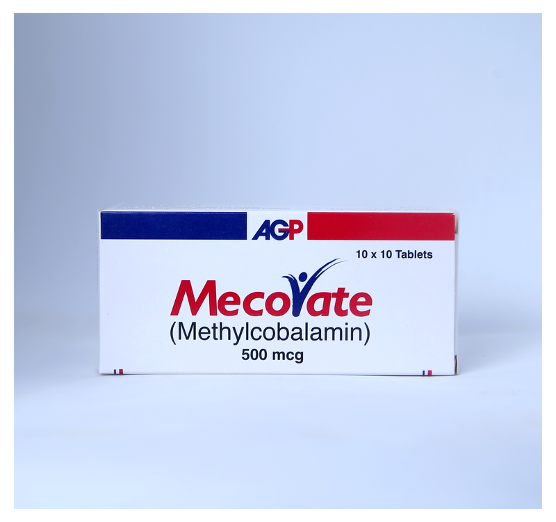 Mecovate Tab 500mcg 10x10's