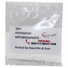 Potassium Metabisulphate Powder Sachet 5G