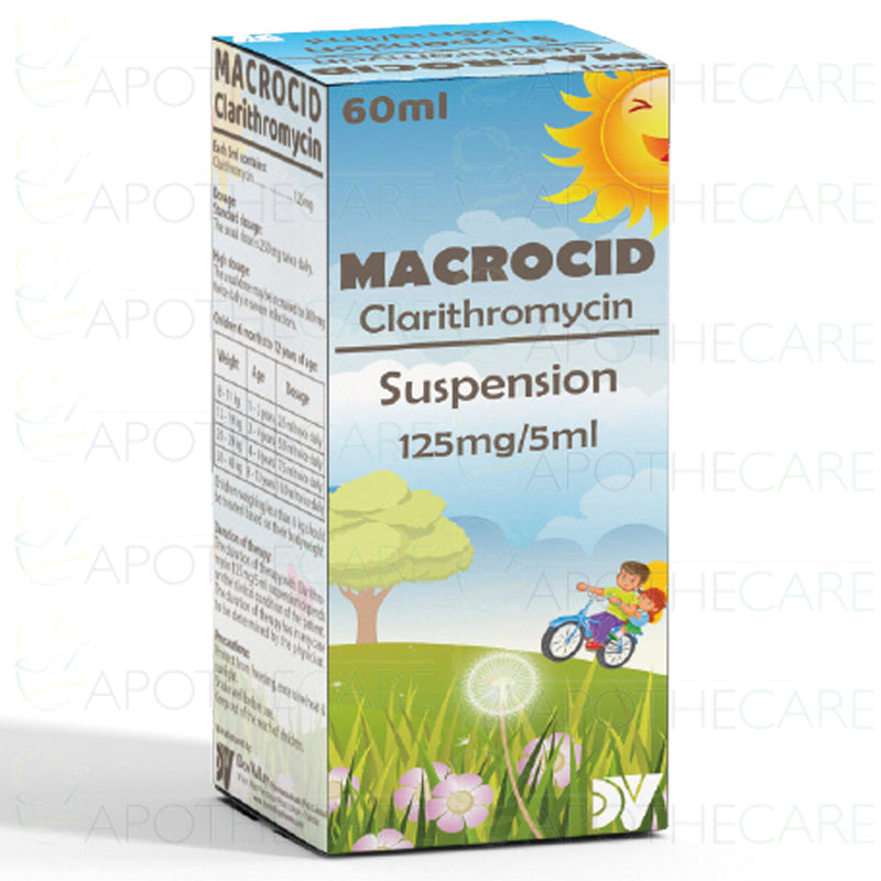 MACROCID Syp 125mg 60ml