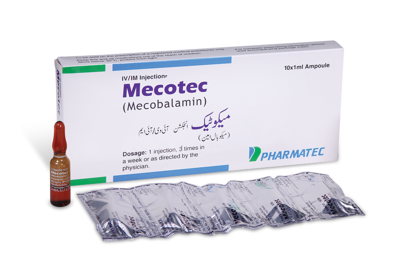 Mecotec Inj 500mcg 10Amp