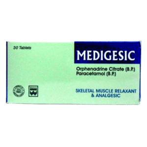 Medigesic Tab 35mg/450mg 3x10's