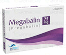 Megabalin Cap 75mg 14's