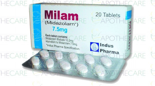 Milam Tab 7.5mg 2x10-s