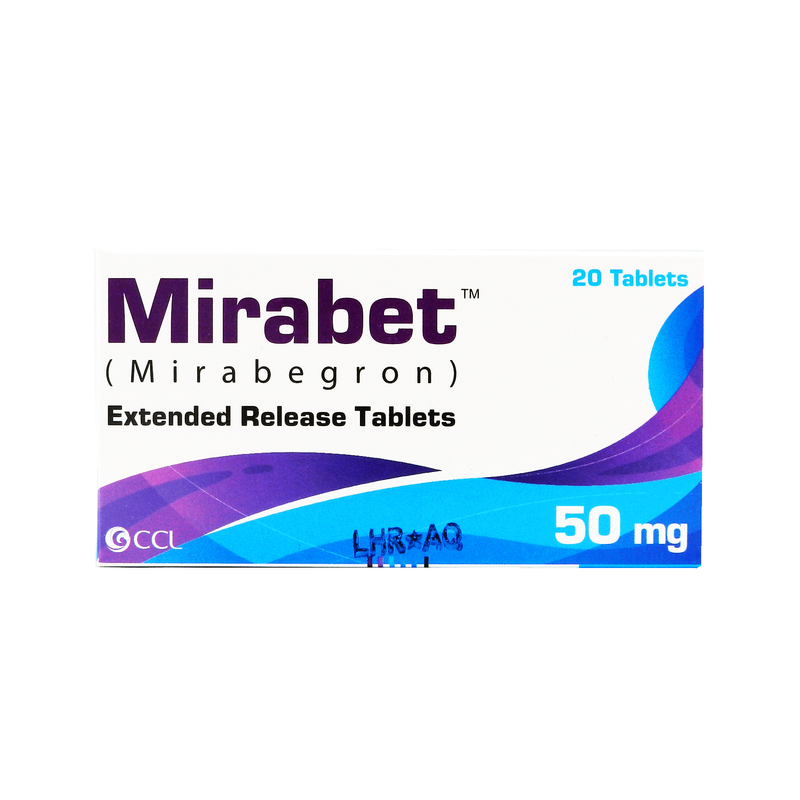 Mirabet Tab 50mg 20's