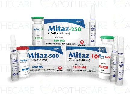 Mitaz Inj 1000mg 1Vial