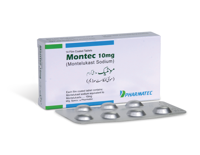 Montec Tab 10mg 14's