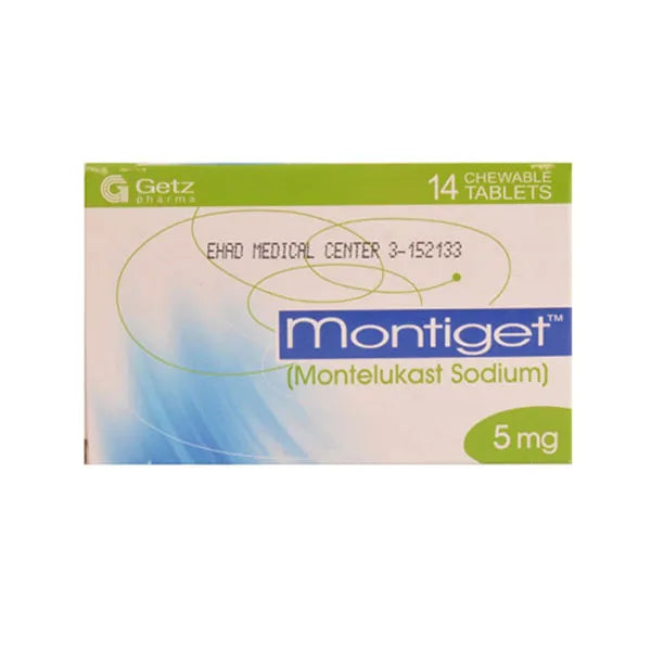 Montiget Tab 5mg 2x7's