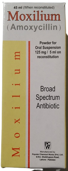 Moxilium Syp 125Mg/5Ml 45Ml