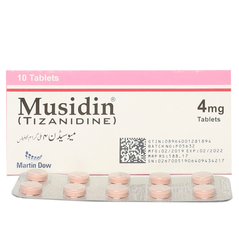 Musidin Tab 4mg 10's