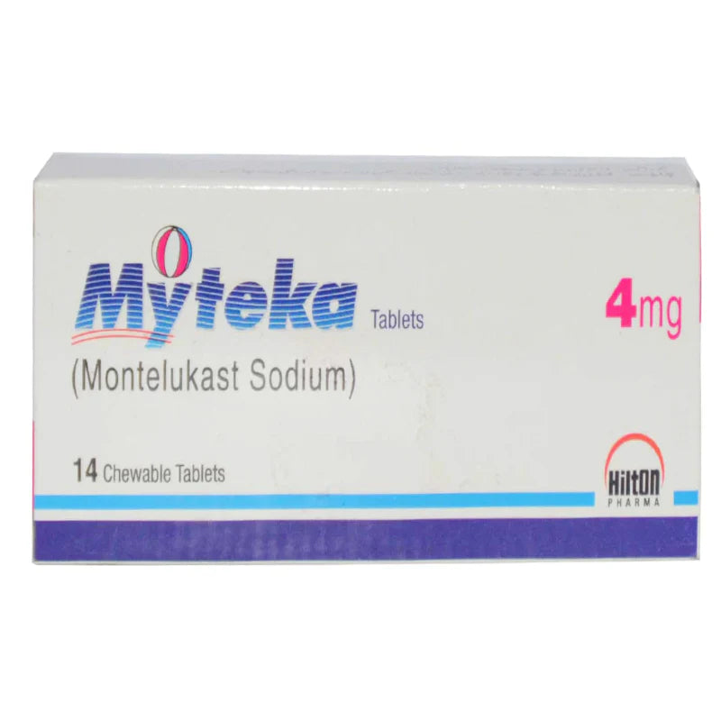 Myteka Chewable Tab 4mg 14's