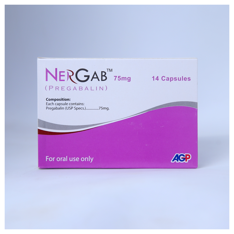 Nergab Cap 75mg 14's