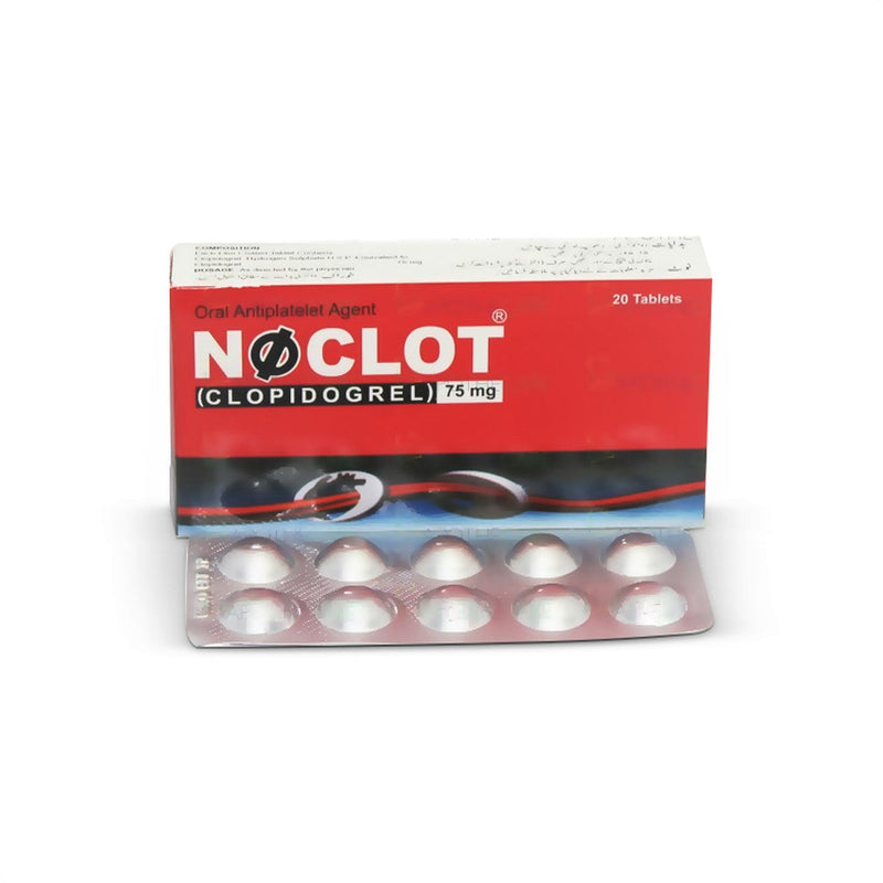 Noclot Tab 75mg 20's