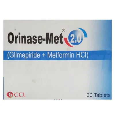 Orinase-Met Tab 2mg/500mg 30's