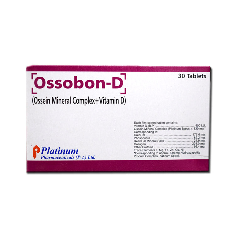 Ossobon-D Tab 30's