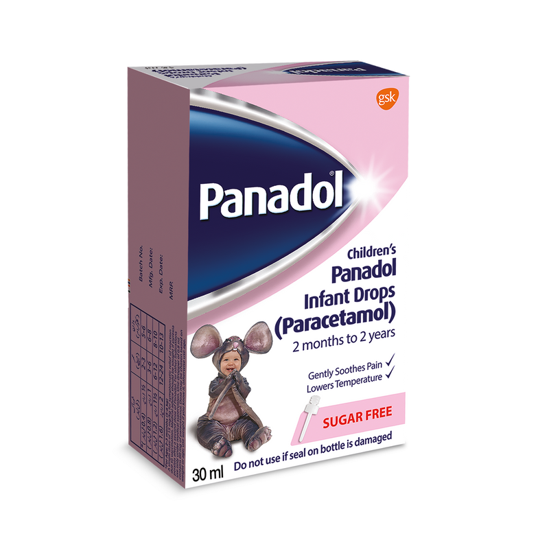 Panadol Drops 80mg/0.8ml 30ml