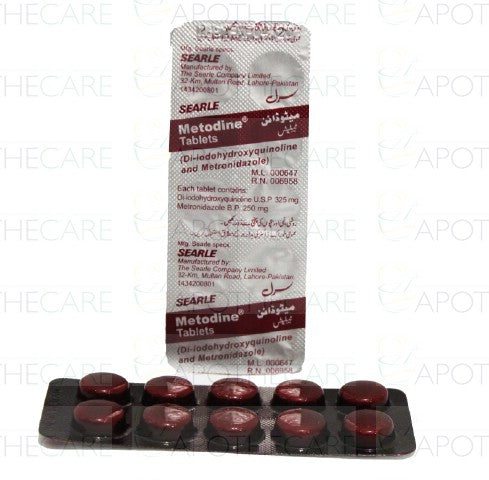 Metodine Tab 325mg/250mg 10's