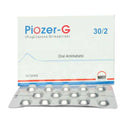 Piozer-G Tab 30mg/2mg 14's