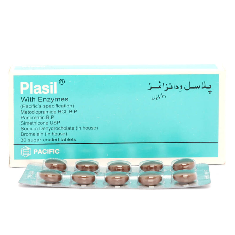 Plasil with Enzyme Tab 3x10's