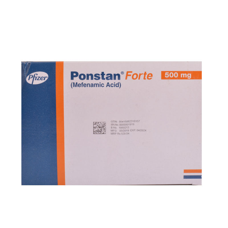 Ponstan Forte Tab 500mg 10's