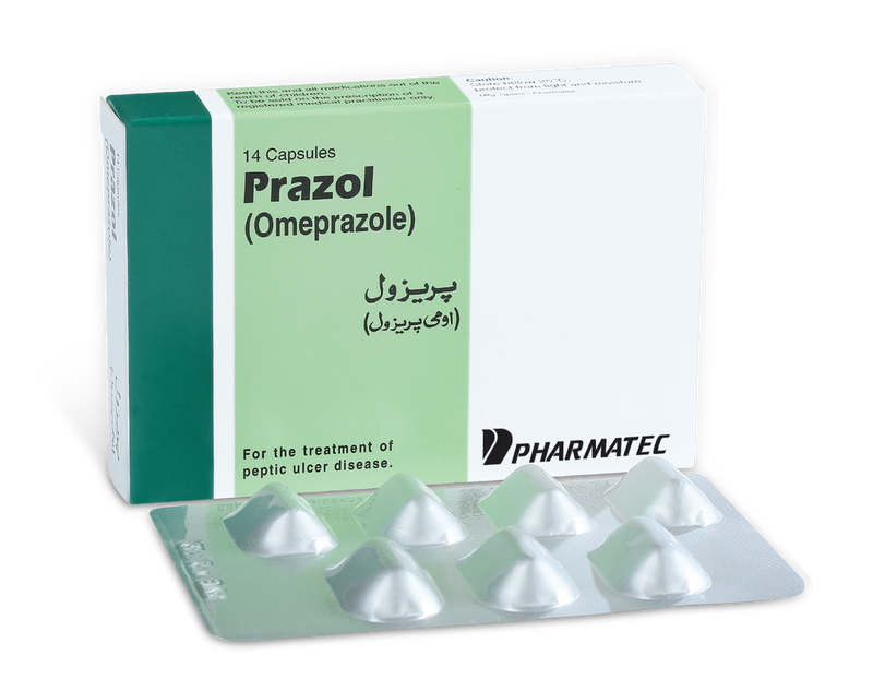 Prazol Cap 20mg 14's