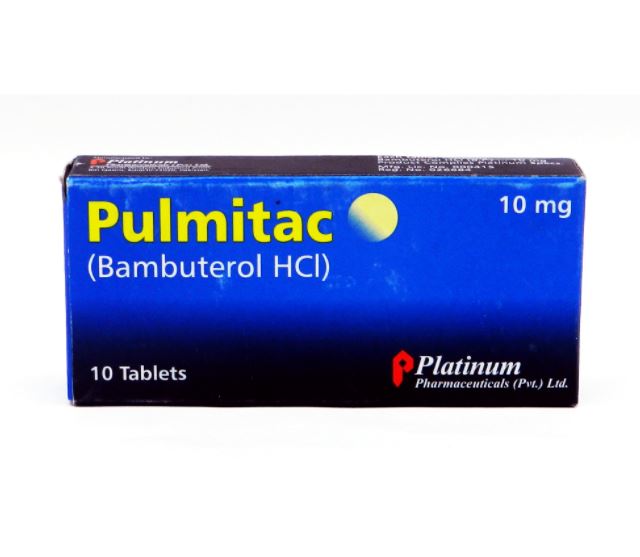 Pulmitac Tab 10mg 10's