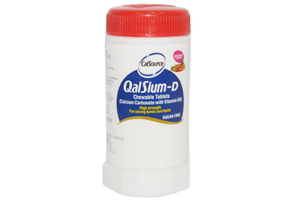 Qalsium D Mix Fruit Flavour Tab