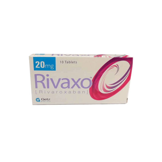 Rivaxo Tab 20mg 10's