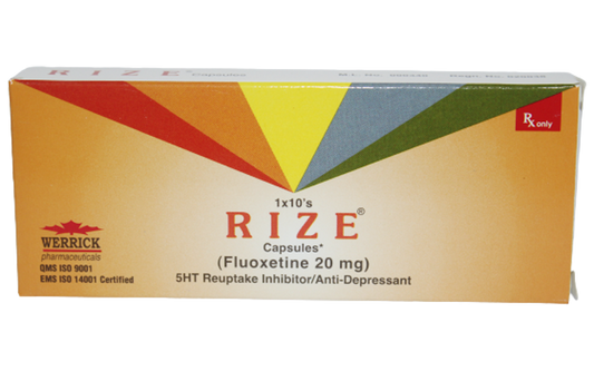 Rize Cap 20mg 1x10's