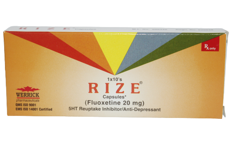 Rize Cap 20mg 1x10's