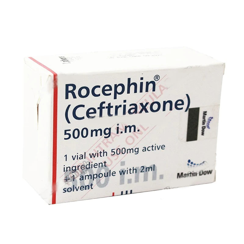 Rocephin IM Inj 500mg 1Vial