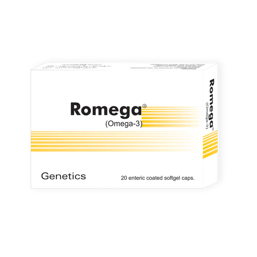 Romega Cap 1000mg 20's