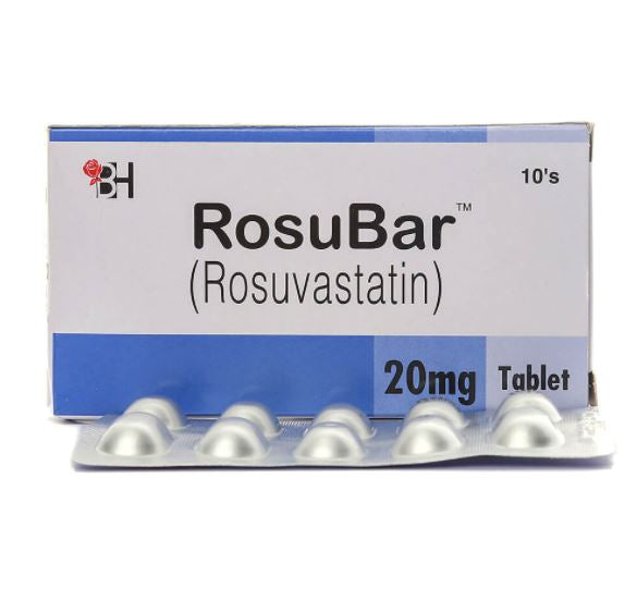 Rosubar Tab 20mg 10's