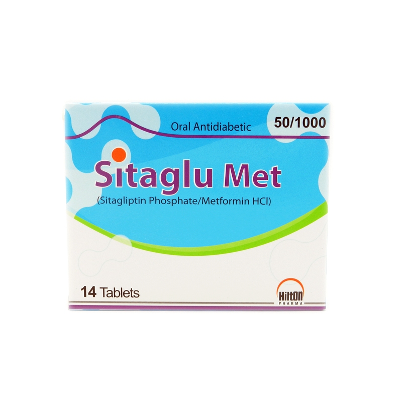 Sitaglu Met Tab 50mg/1000mg 14's