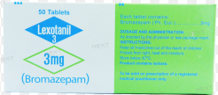 Lexotanil Tab 3mg 50-s