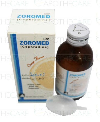 Zoromed Dry Susp 125mg/5ml  60ml