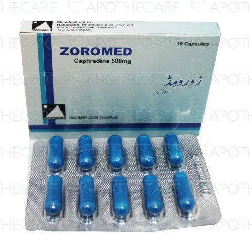 Zoromed Cap 500mg 10's