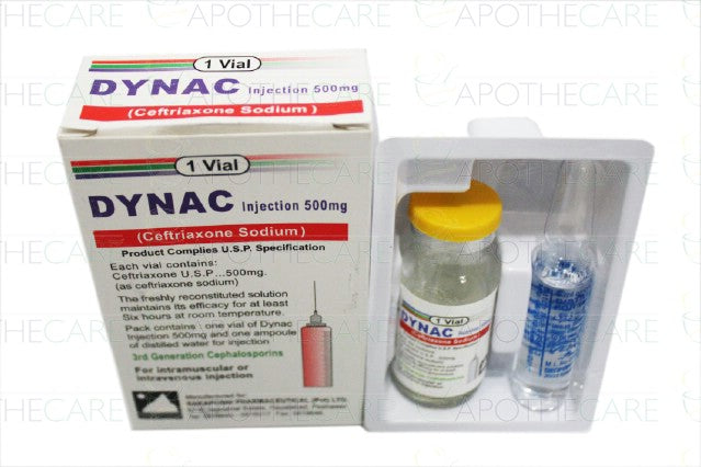 Dynac Inj 500mg 1Vial