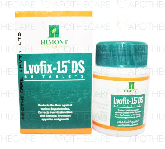 Lvofix-15 DS Tab 60's