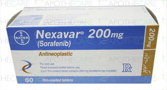 Nexavar Tab 200mg 6x10's
