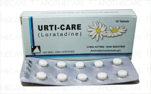 Urti-Care Tab 10mg 10's